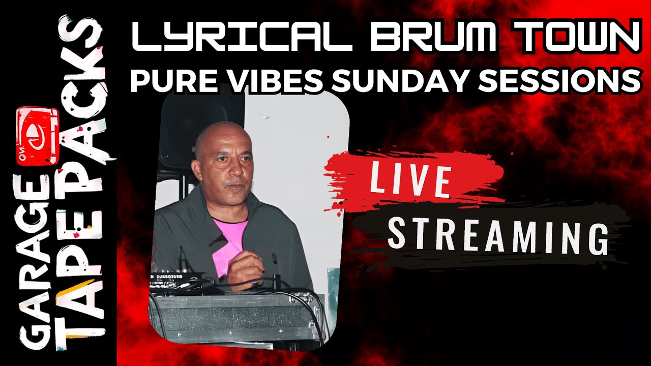 🔴 Lyrical ‘Brum’ Town | Pure Vibes Sunday Sessions | Underground UK Garage (Live DJ Set)