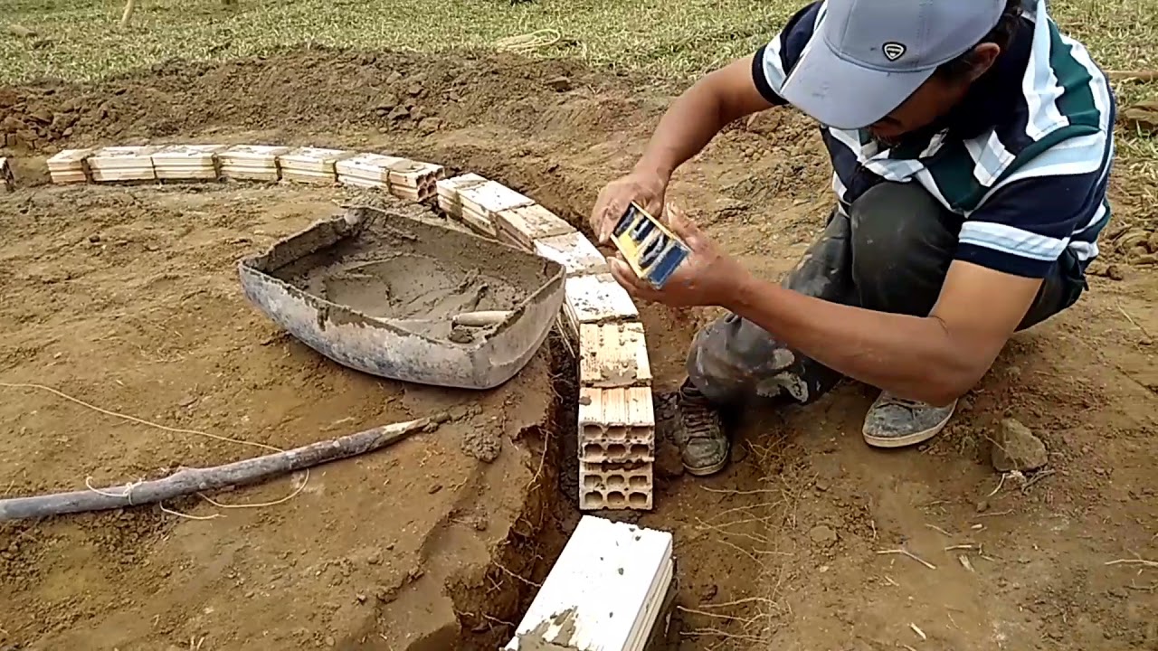 Continuação do bebedouro de alvenaria |Parte 2|