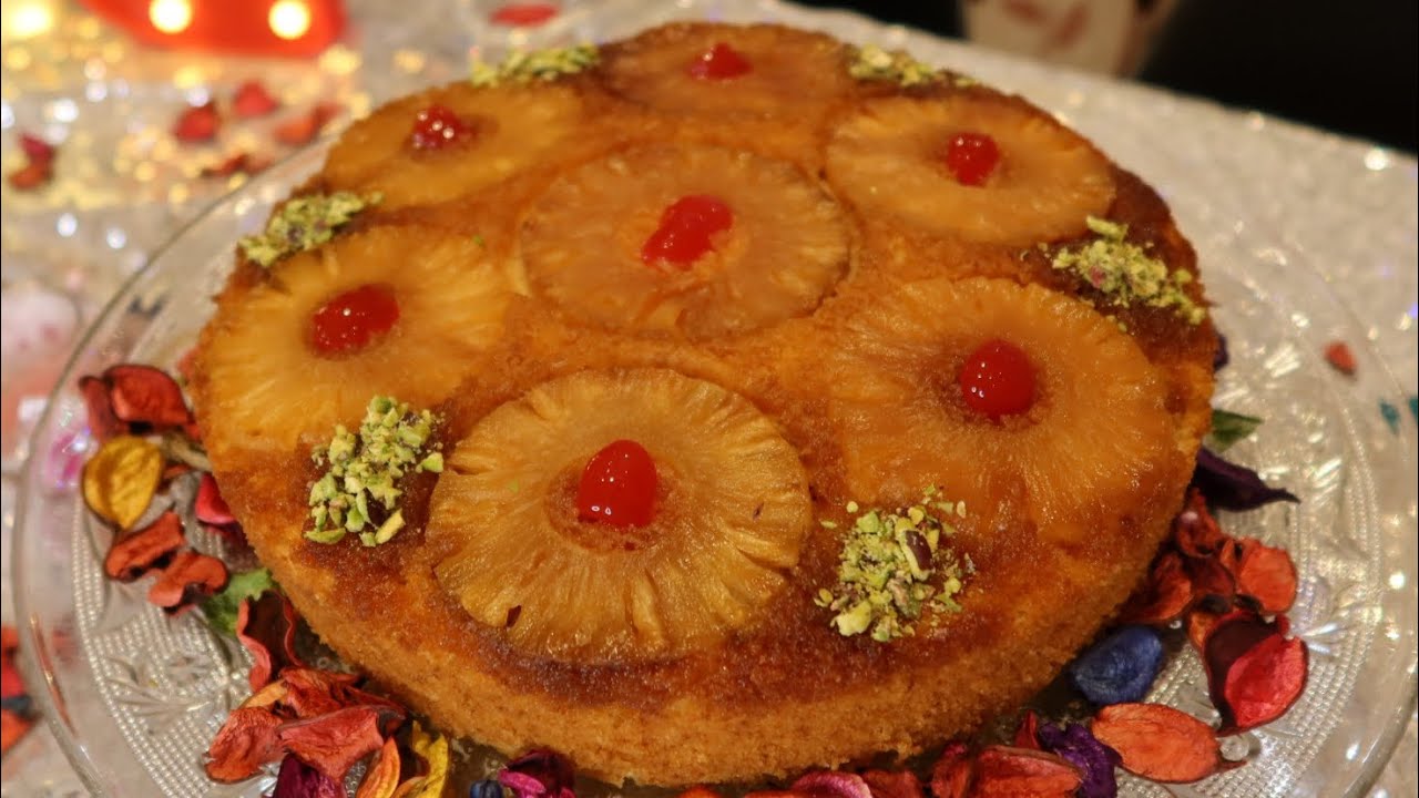 كيكة الاناناس الرائعة تعالو نحضير اطيب كيكة لذيذة 🤗