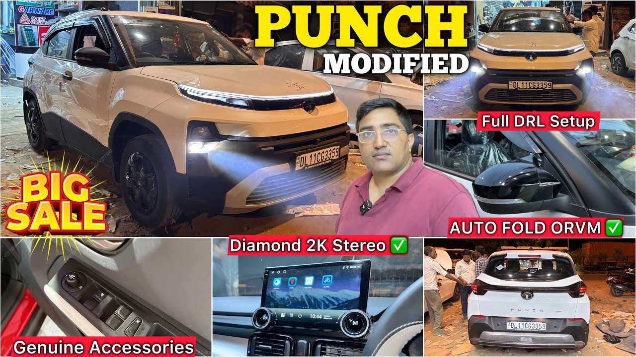 Tata Punch Base to Top Modification With Price ✅ Tata Punch Modification