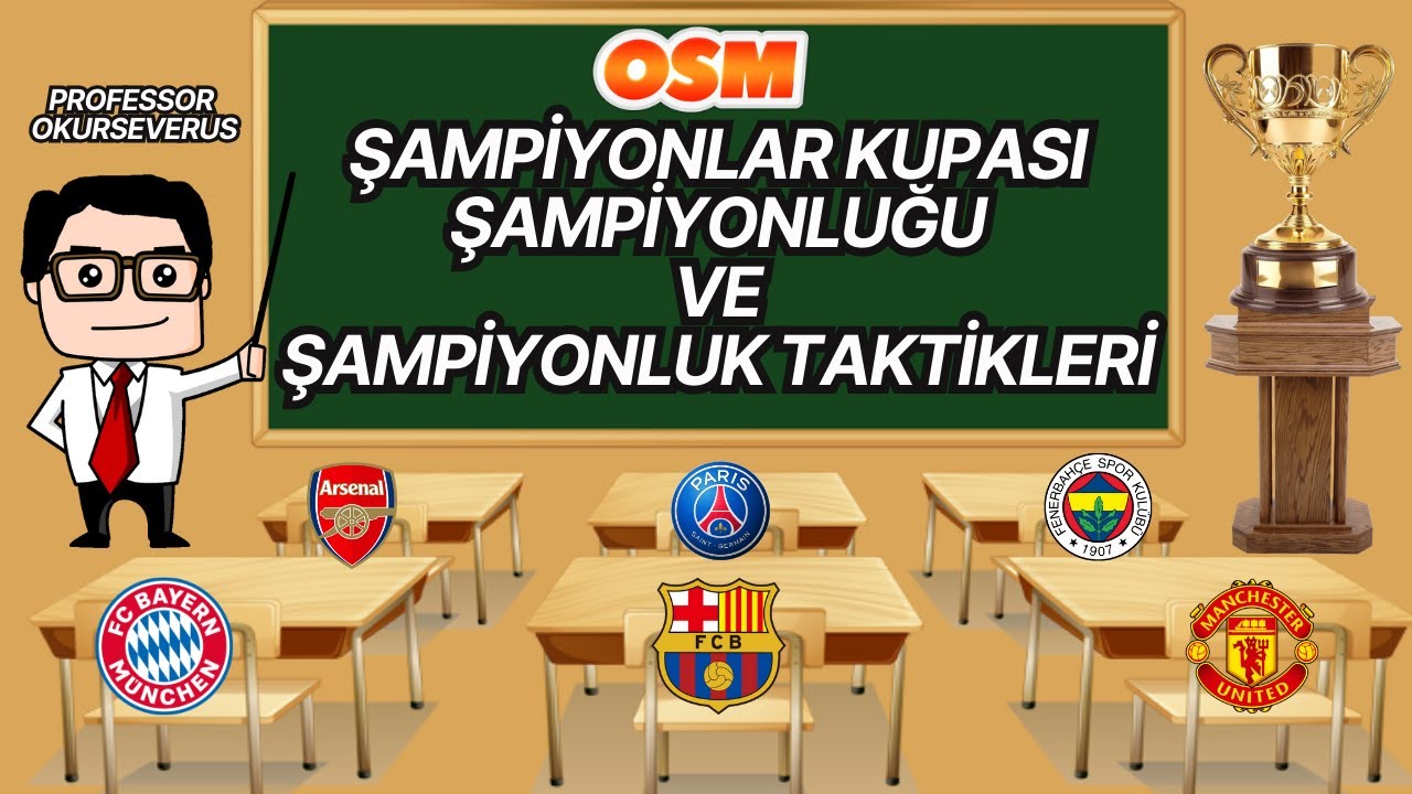 OSM 2024 NAMAĞLUP ŞAMPİYONLAR KUPASI ŞAMPİYONLUĞU ! ŞAMPİYONLUK TAKTİKLERİ ! ONLİNE SOCCER MANAGER