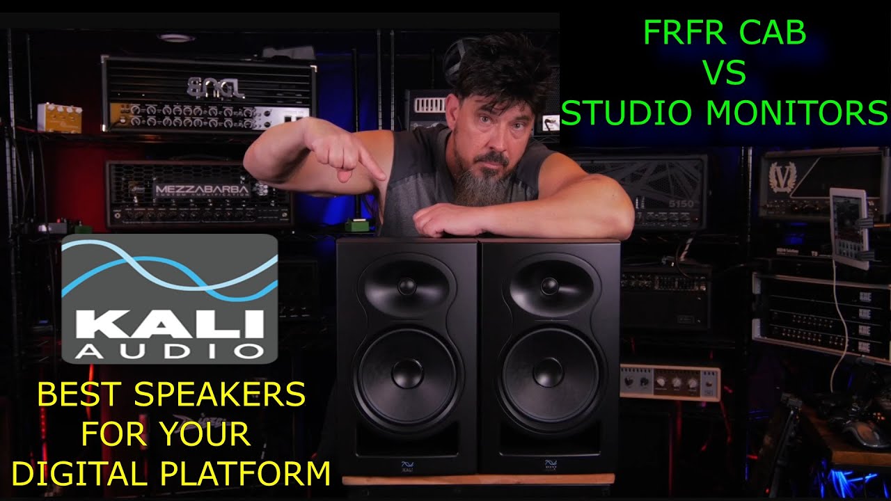 Демонстрация Kali Audio LP 8 V2 — FRFR Cab против студийных мониторов