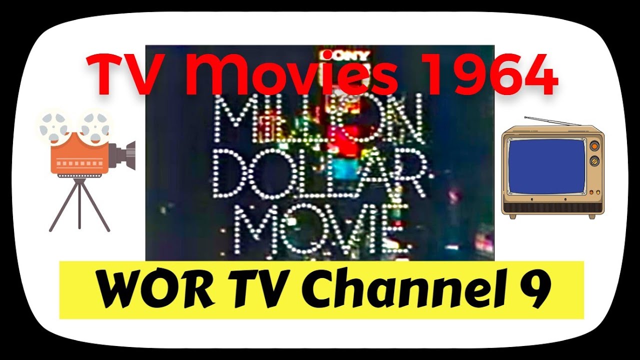 The Million Dollar Movie. WOR TV-Channel 9. New York City. {1964} {News Photographs And Story}