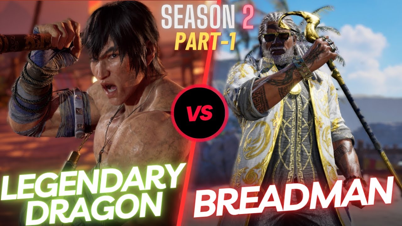 Tekken 8 | Legendary Dragon (Law) VS Breadman (Leroy) Part-1 Ranked Match