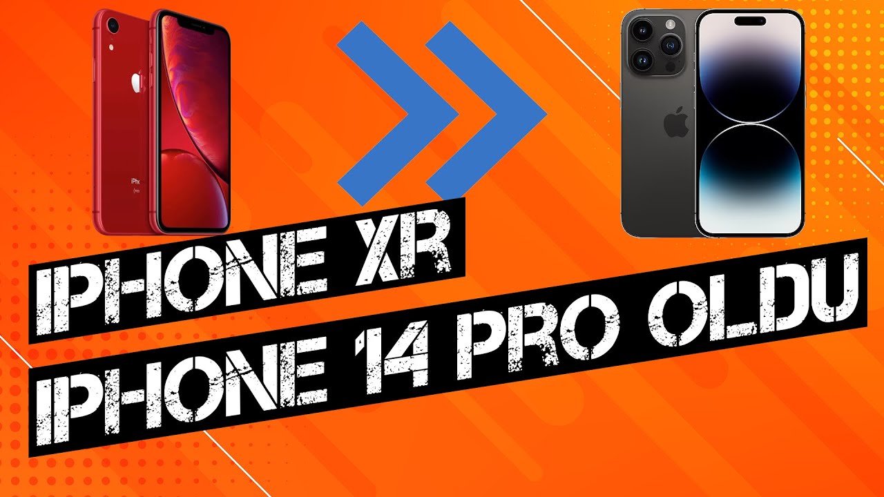 iPhone XR - iPhone 14 Pro OLDU! iPhone Kasa D&ouml;n&uuml;ş&uuml;m&uuml;