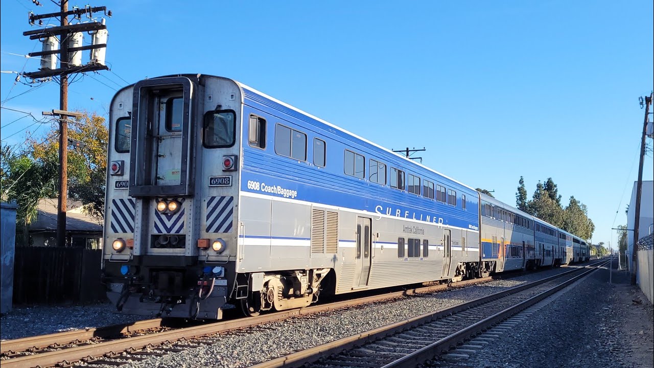 Amtrak Trains In Action!