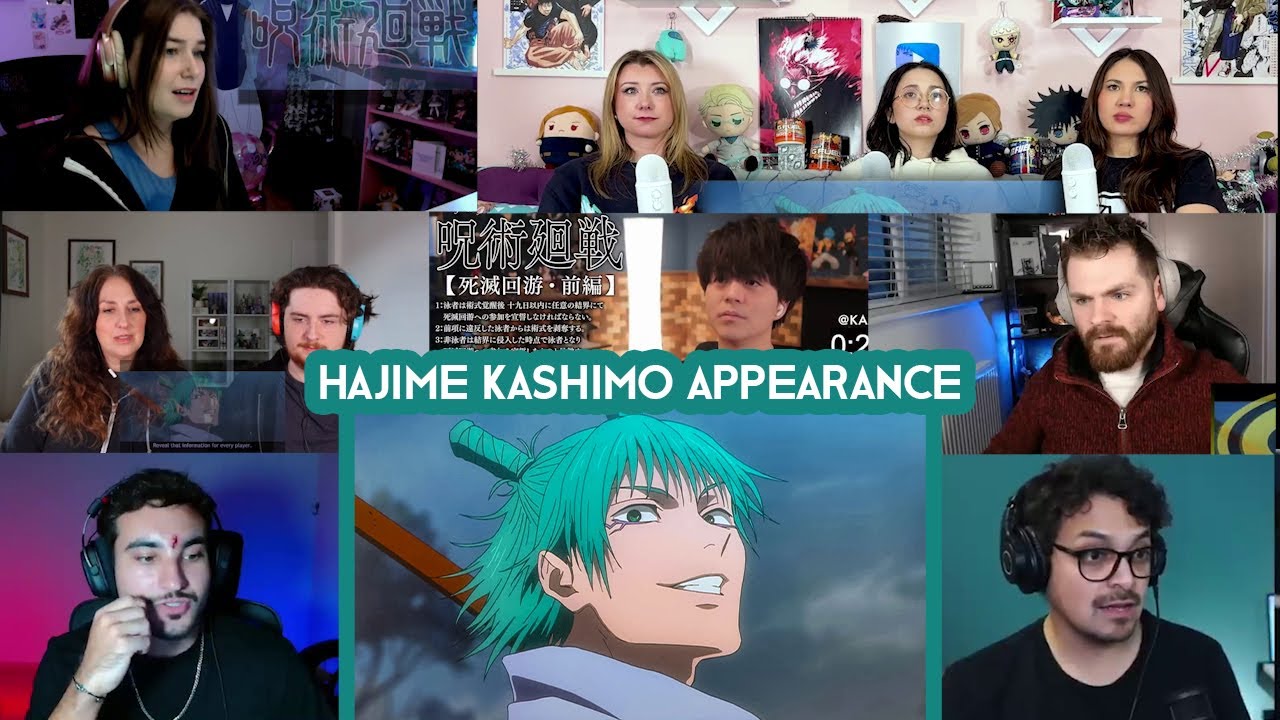 Hajime Kashimo appearance reaction mashup | Jujutsu Kaisen Episode 6 season 3