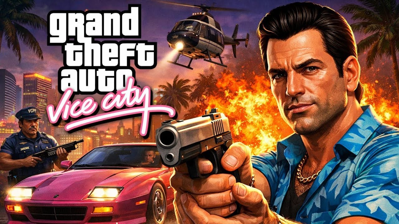 GTA Vice City - Full Game Walkthrough in 4K episode 1