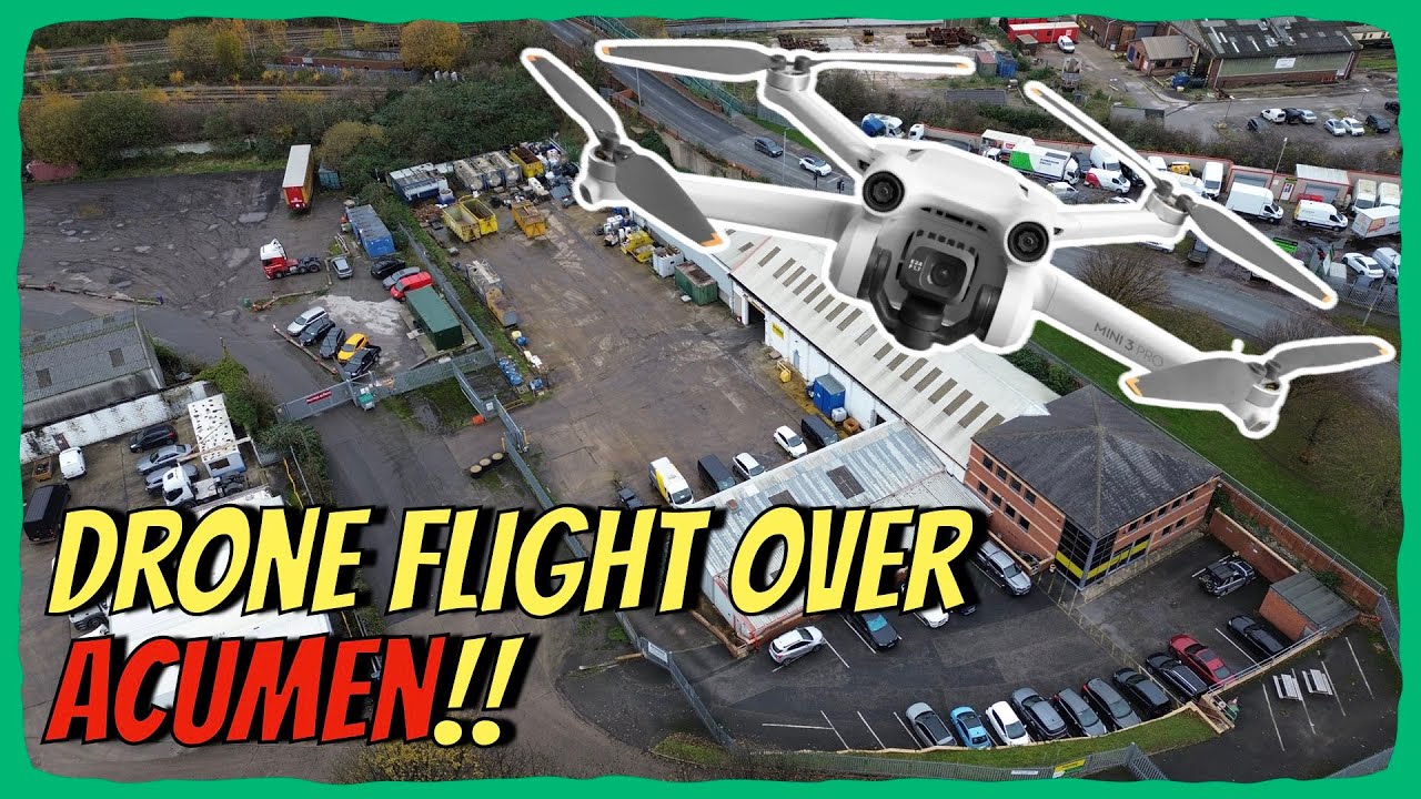 Acumen, Knottingley Drone Flight | Industrail Estate Flights