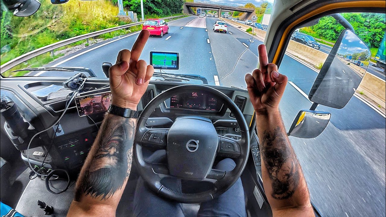 3 ZILE de MUNCA din VIATA unui SOFER PROFESIONIST in ANGLIA