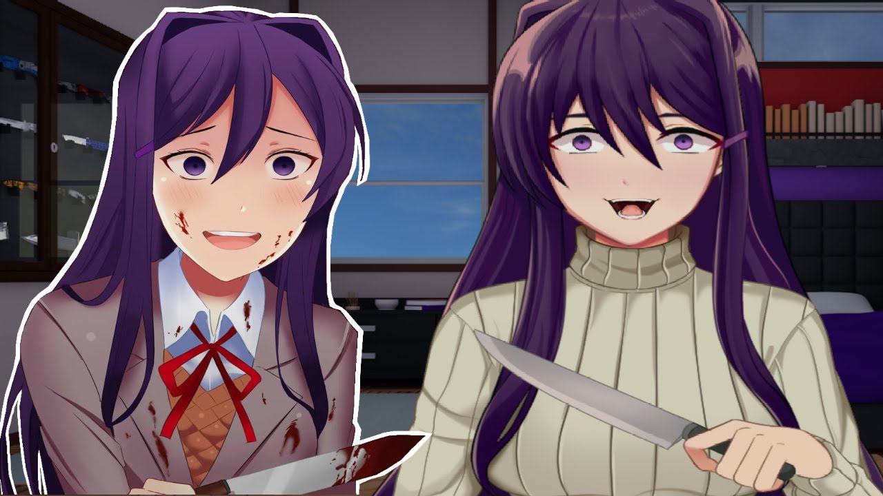 Юри... зарезал меня и удалил... (Окончание) - Just Yuri Mod