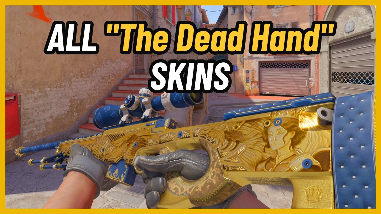 ALL The Dead Hand Collection SKINS | CS2 In-Game Showcase [4K]