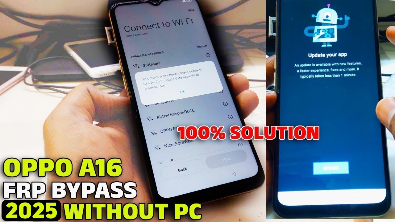 OPPO CPH2269 Bypass 2025 | OPPO A16 FRP Bypass without PC | Fix YouTube Update Issue