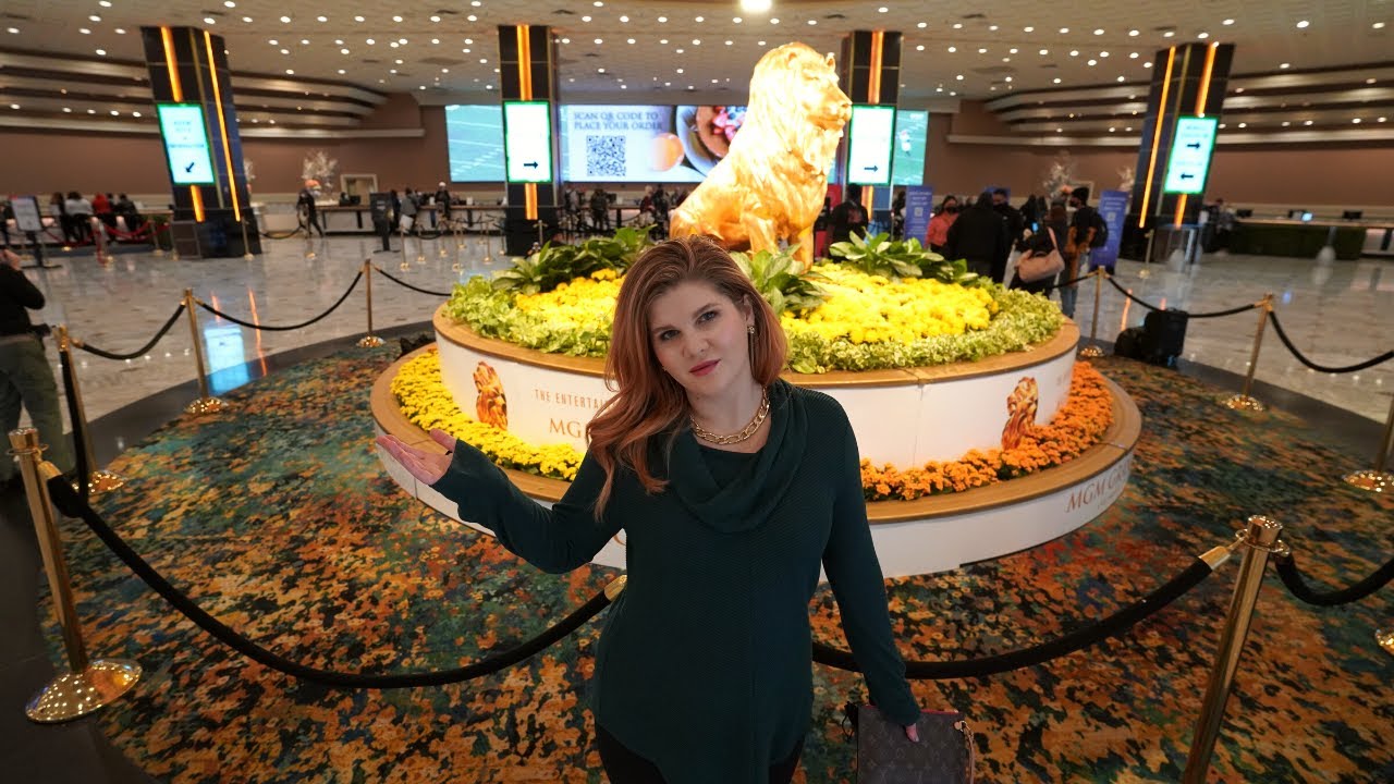 Я остановился в самом дешевом номере отеля MGM Grand в Лас-Вегасе! 🦁