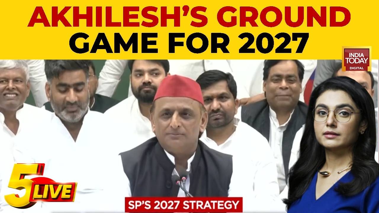 SP Chief Akhilesh Yadav Aims For Gen Z Voters In UP Polls; BJP & Congress Clash Over Vande Mataram
