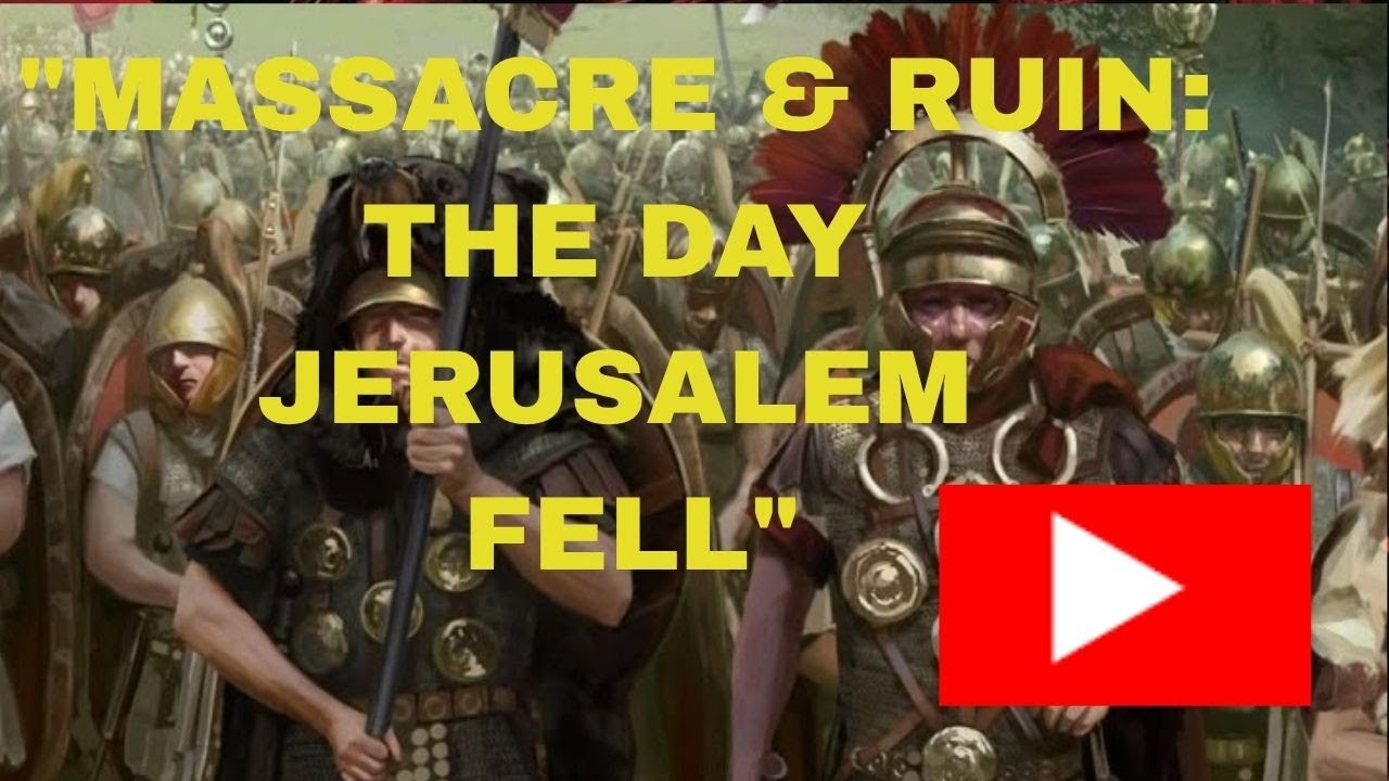 Siege of Jerusalem (70 CE) &ndash; Rome Destroys the Second Temple#history #ancientrome #football #rome