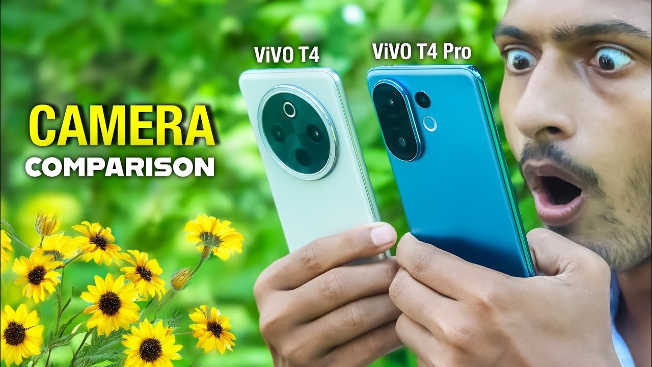 Vivo T4 vs Vivo T4 Pro Camera Comparison - Which is the best camera phone? 📷
