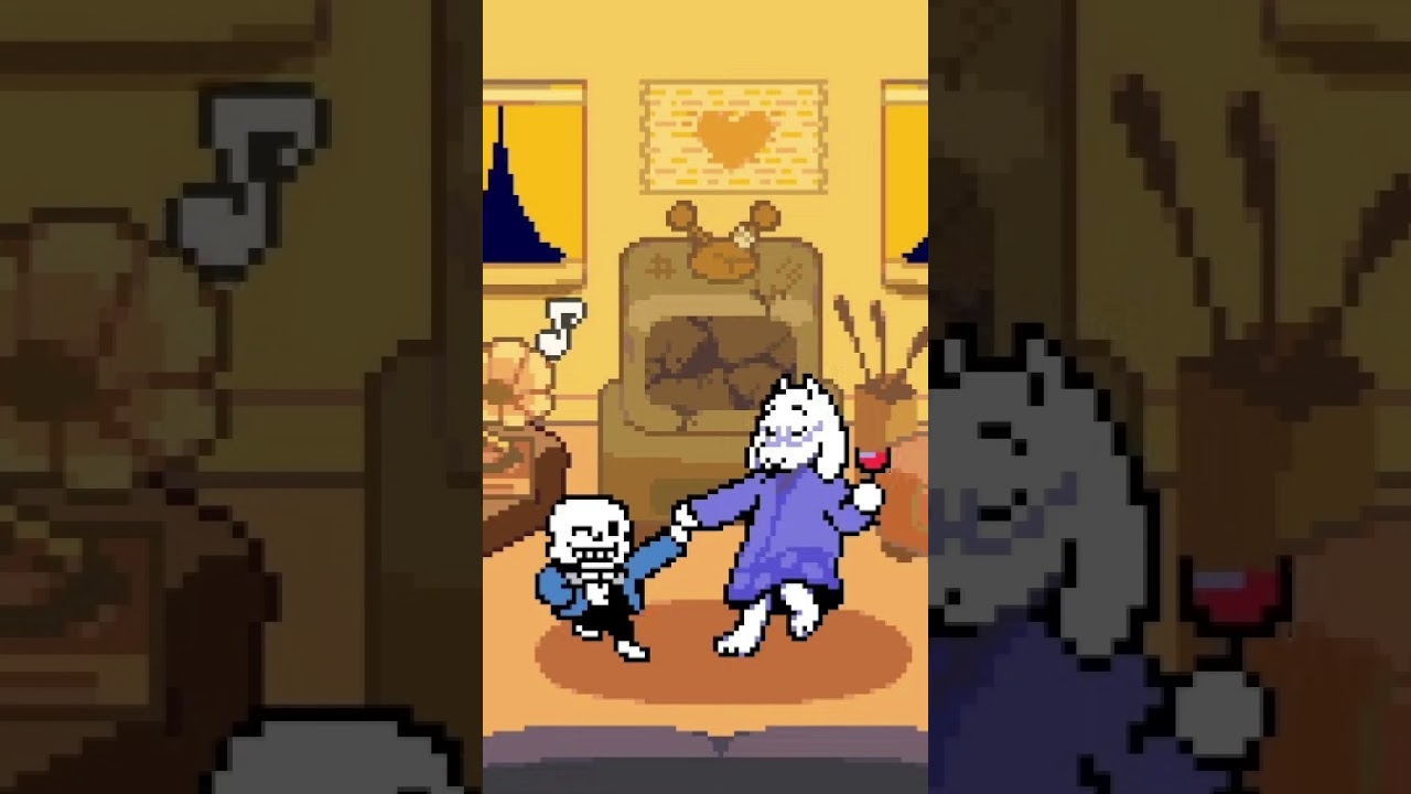 SANS DANCING WITH TORIEL?! 😳 | DELTARUNE Chapter 3 & 4