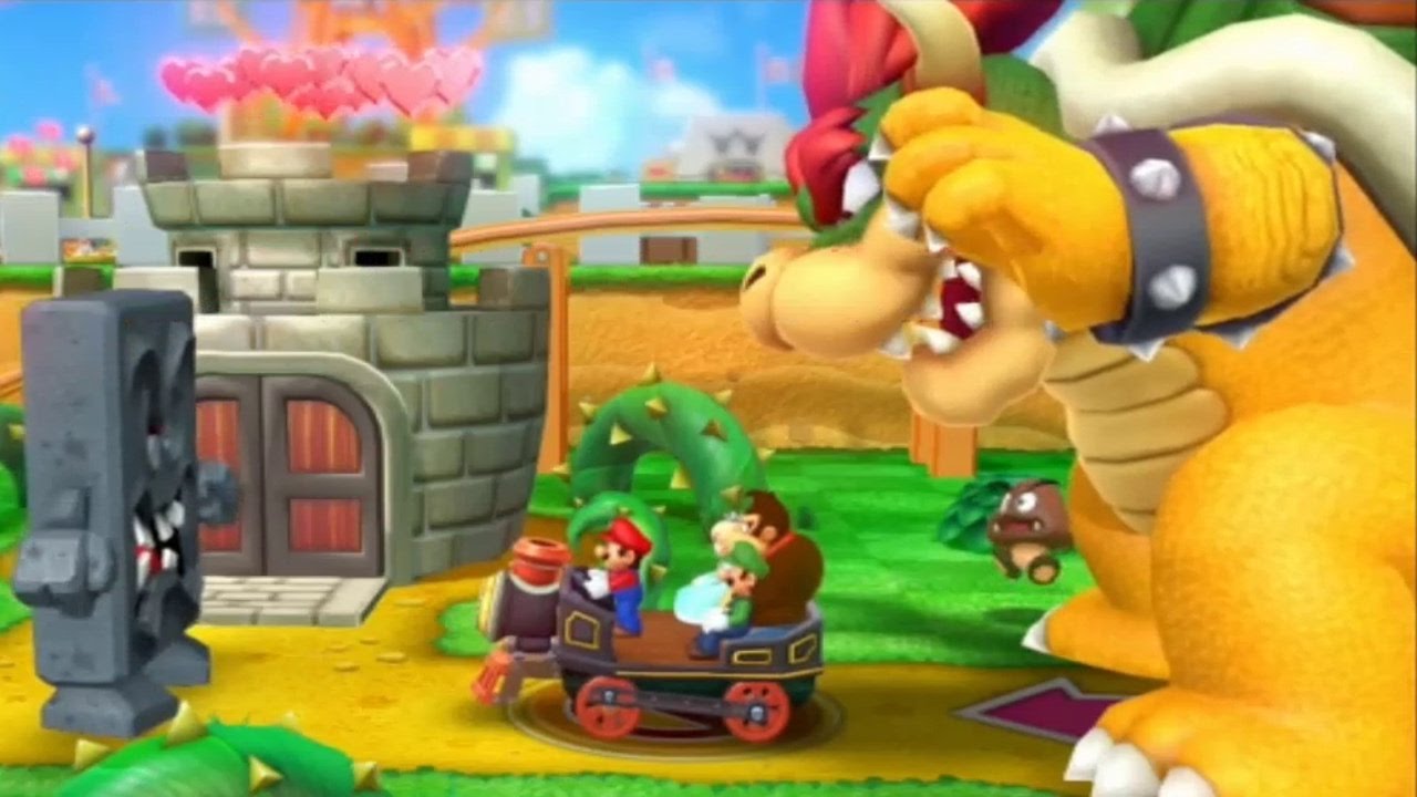 Mario Party 10 - Mushroom Park (2 Player Bowser Party)