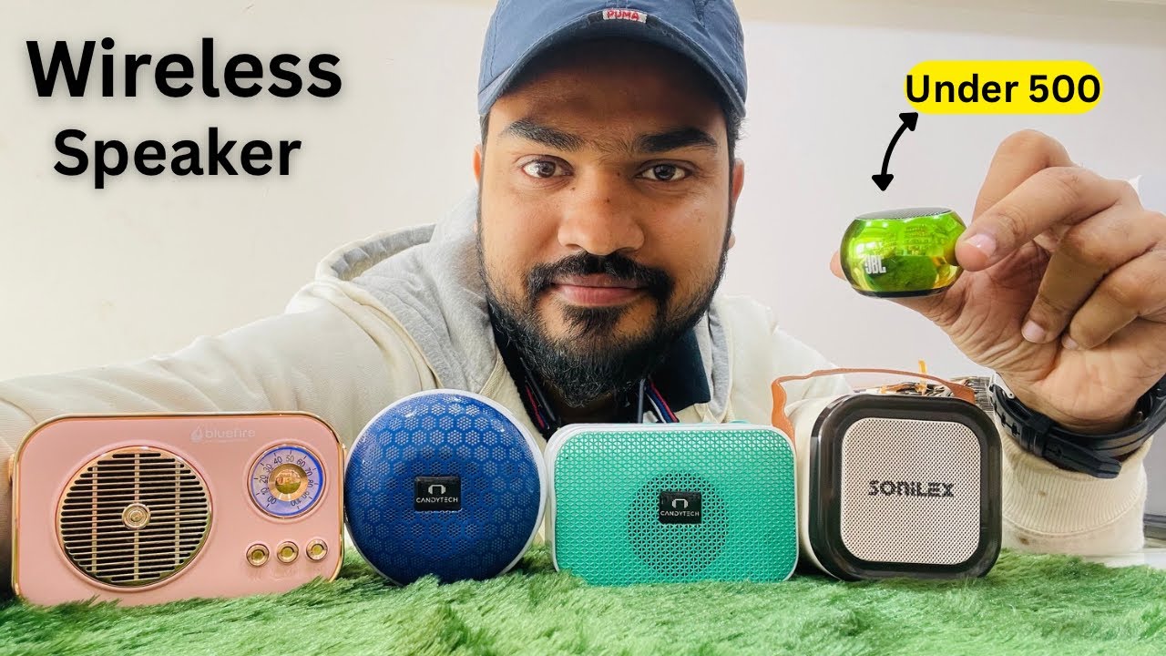 Wireless Bluetooth Speaker Under 500 | I Tried 5 Bluetooth wireless Speakers 