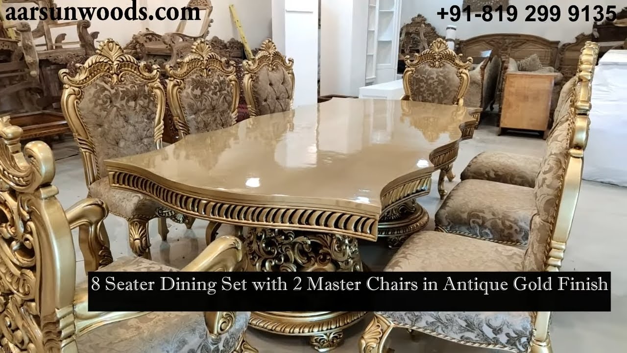 Top design dining room furniture for Royal homes worldwide delivery  YT 224