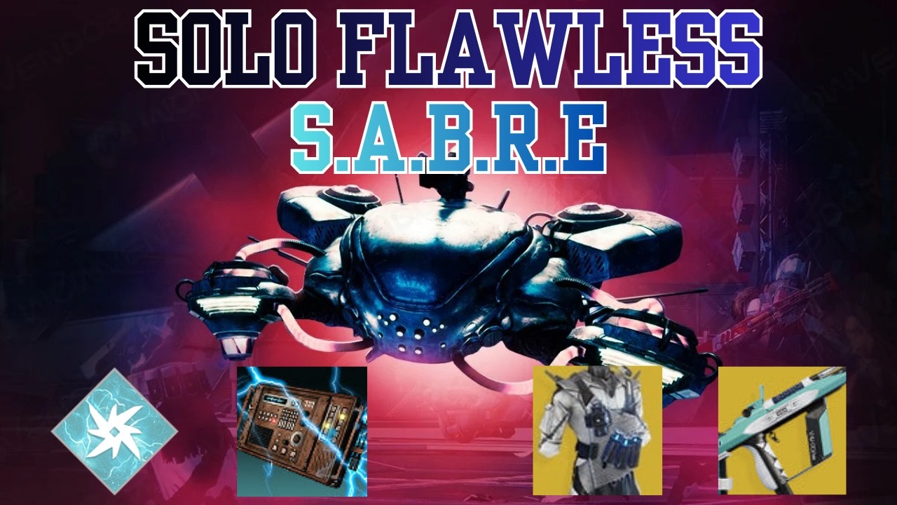 [EP.5] SOLO FLAWLESS PORTAIL | S.A.B.R.E – ARCANISTE CRYO -- MAX BOLT CHARGE | DESTINY 2 REBELLE