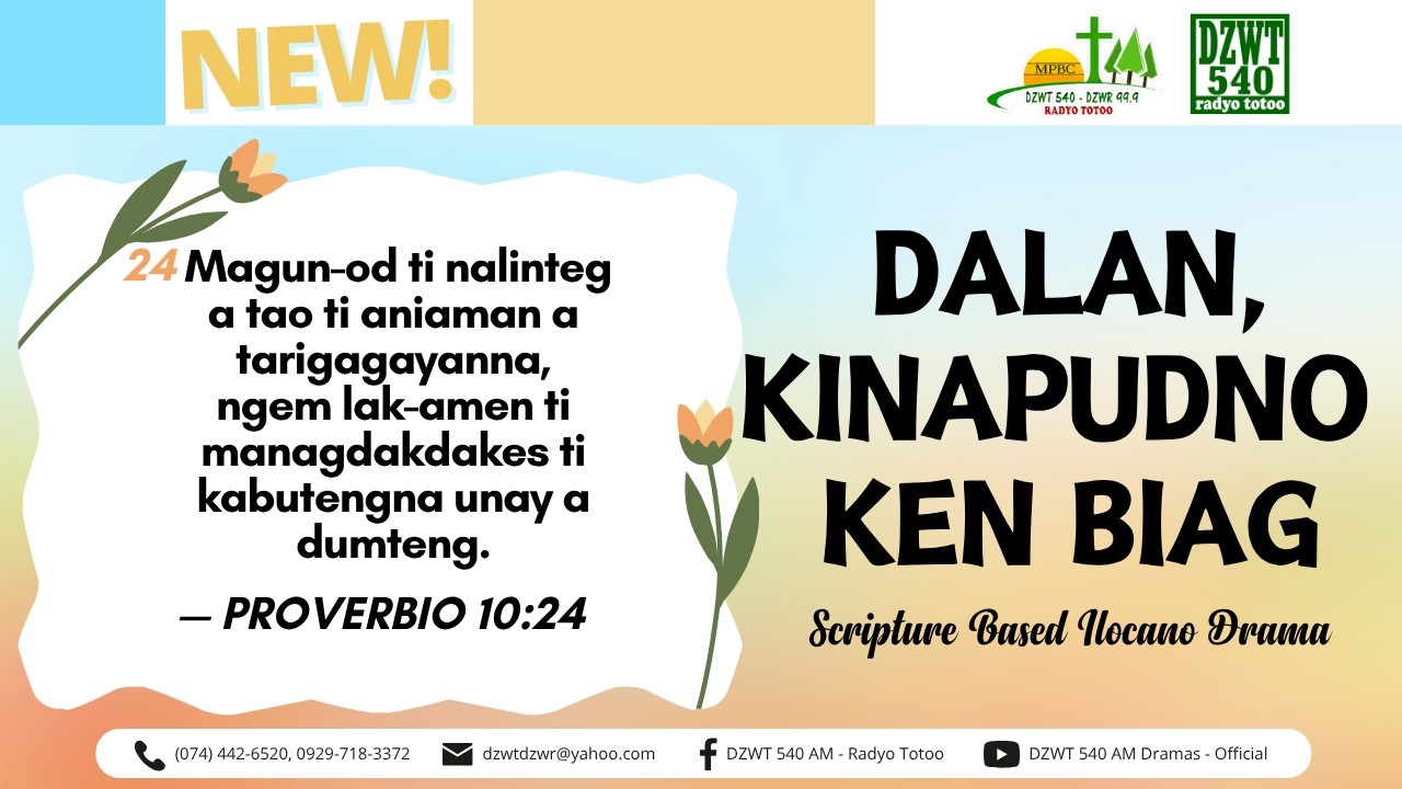 Dalan, Kinapudno ken Biag - March 24, 2026 #DZWTDramasOfficial