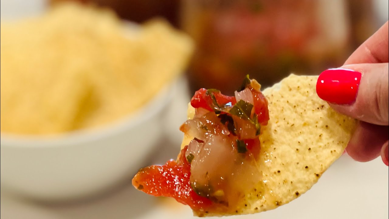 Salsa Ranchera ~ Canning Salsa ~ Small Batch Canning ~ Homemade Salsa