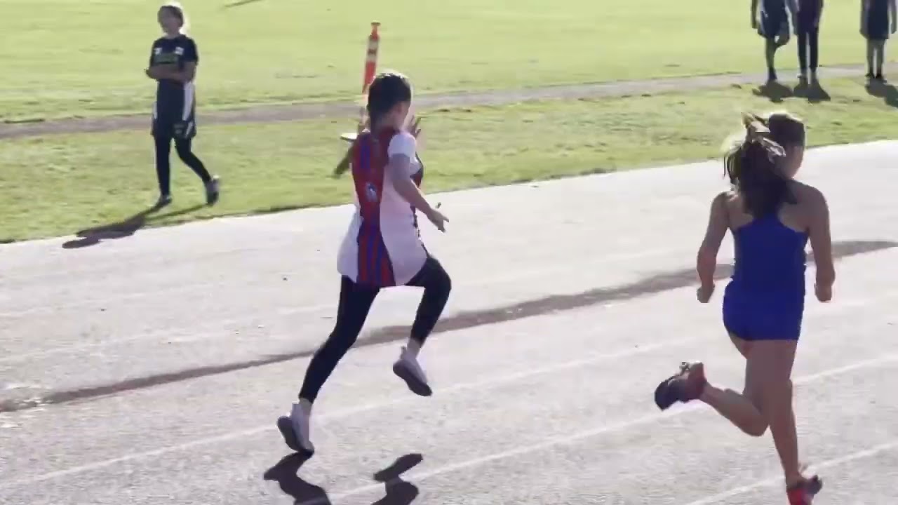 Nora runs track with North Pole Middle