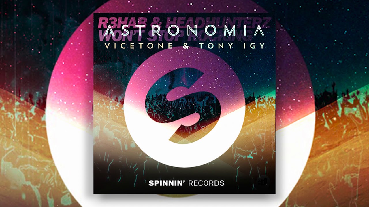 R3hab & Headhunterz vs Vicetone - Wont Stop Rocking vs Astronomia (James Van Carlos Mashup)