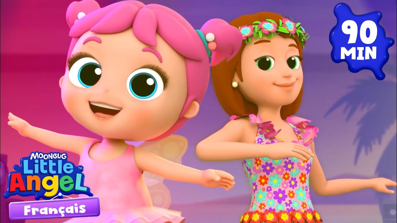 Bouge ton corps - on danse! | Comptines avec Bébé Louis | Little Angel Français