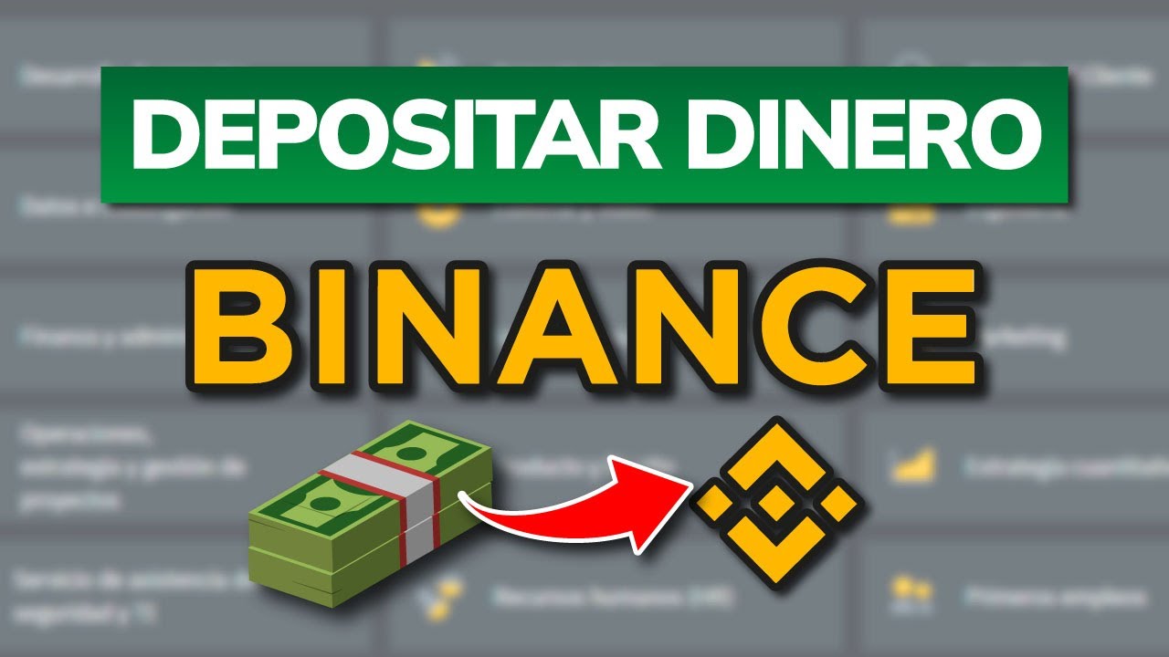🟢 C&oacute;mo DEPOSITAR DINERO en BINANCE 2026 (Diferentes Formas)