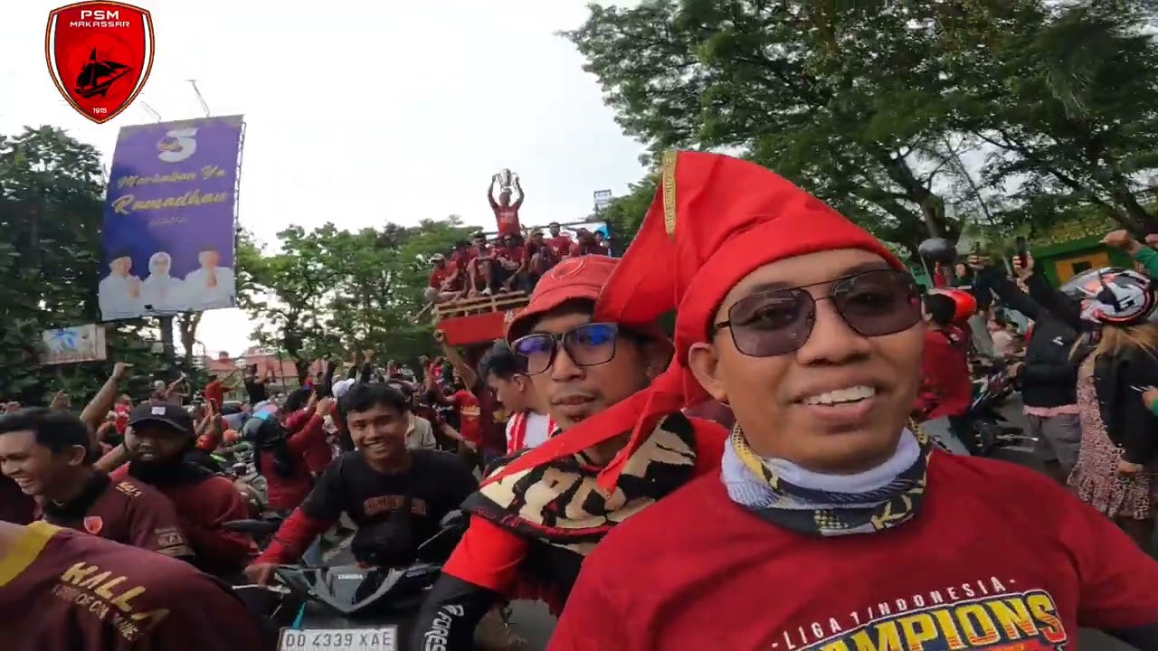 Pawai Konvoi PSM Juara 2023!!!
