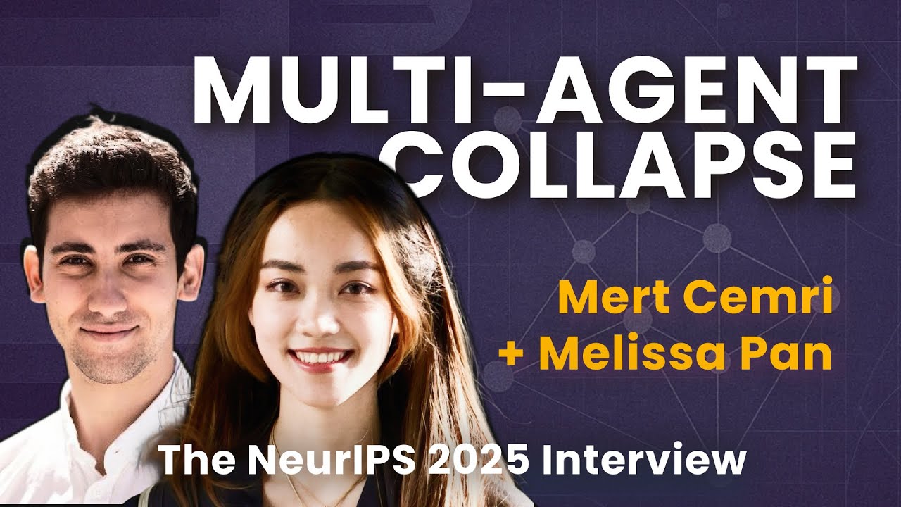 Why Multi-Agent AI Fails (and How We Fix It) | NeurIPS 2025 Deep Dive