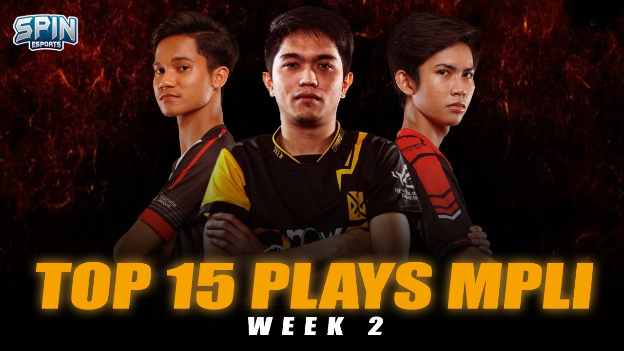 Top 15 Plays MPLI Week 2! Ribo Pharsa MANIAC! Ahmad Chou SAKIT! | SPIN Esports