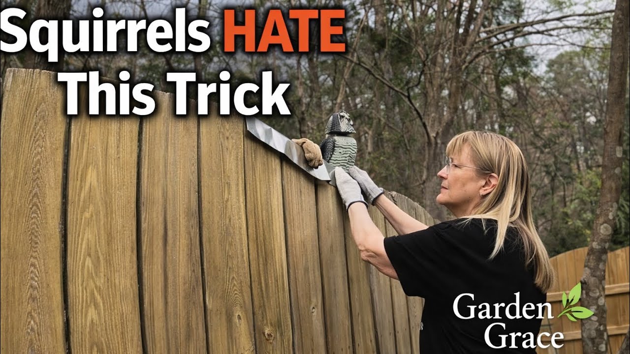 👉 I Tried This to Stop Squirrels From Climbing My Fence