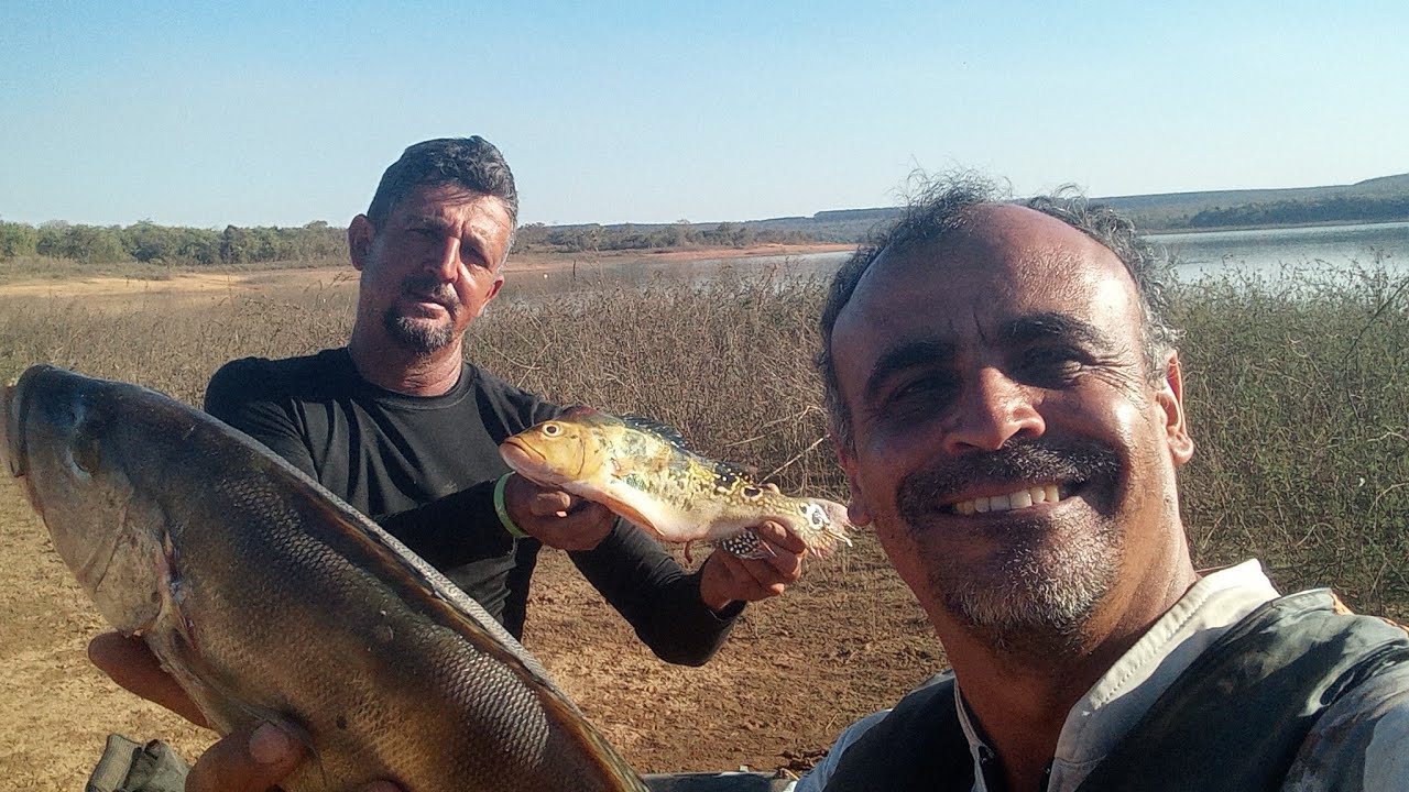 Pescaria de tucunares em 3 Marias (quintas do abaete).