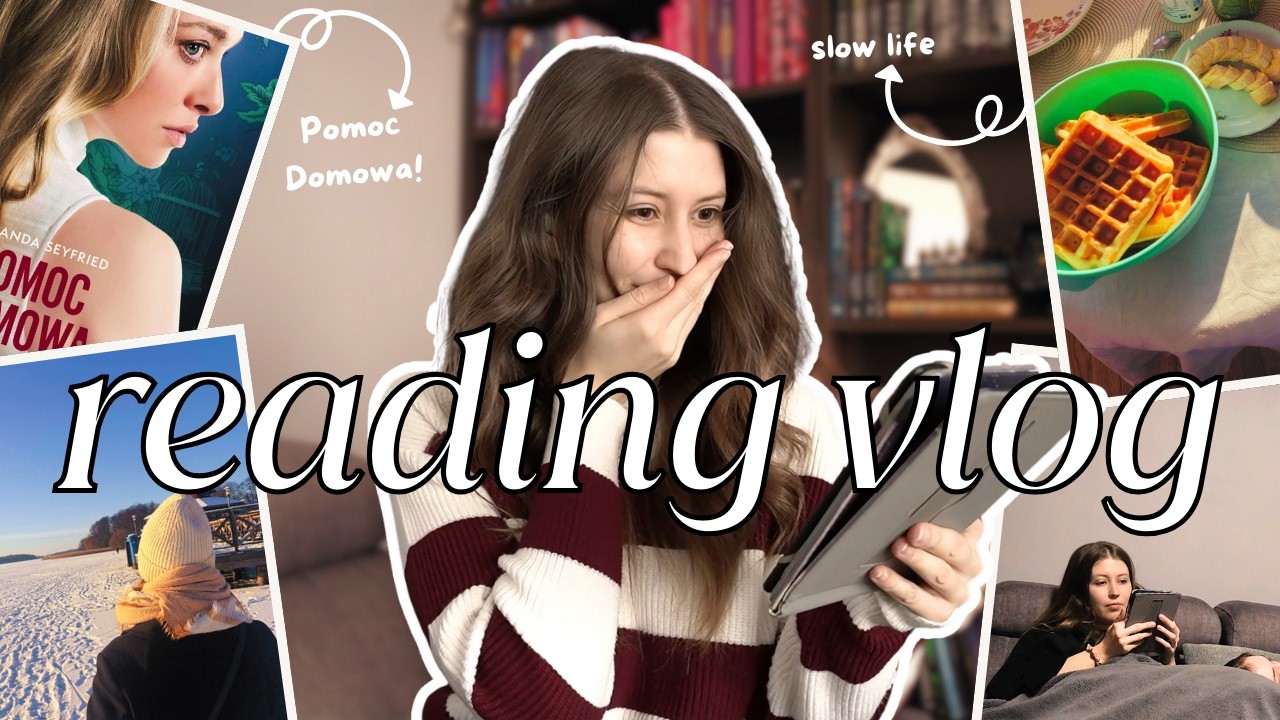 READING VLOG | Wieża Świtu, ekranizacja Pomocy domowej oraz nowa książka Freidy McFadden