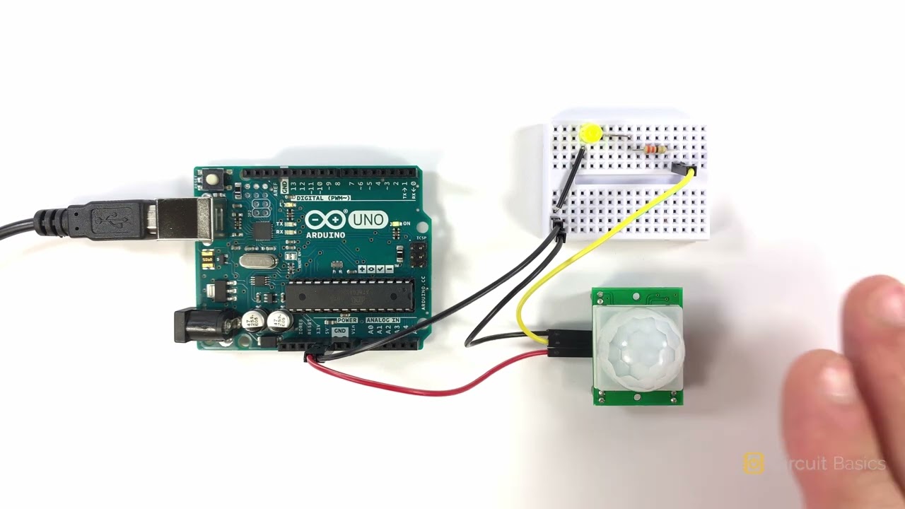How to Use Passive Infrared Motion (PIR) Sensors on the Arduino - Ultimate Guide to the Arduino #35
