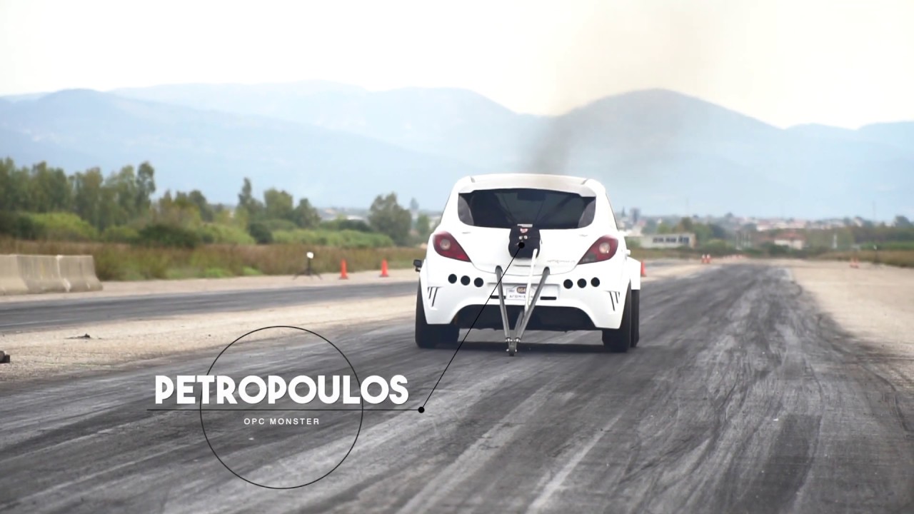 #PETROPOULOS Dragster FINAL Agrinio 2019 Opel Corca OPC Monster 9.1sec 254klm