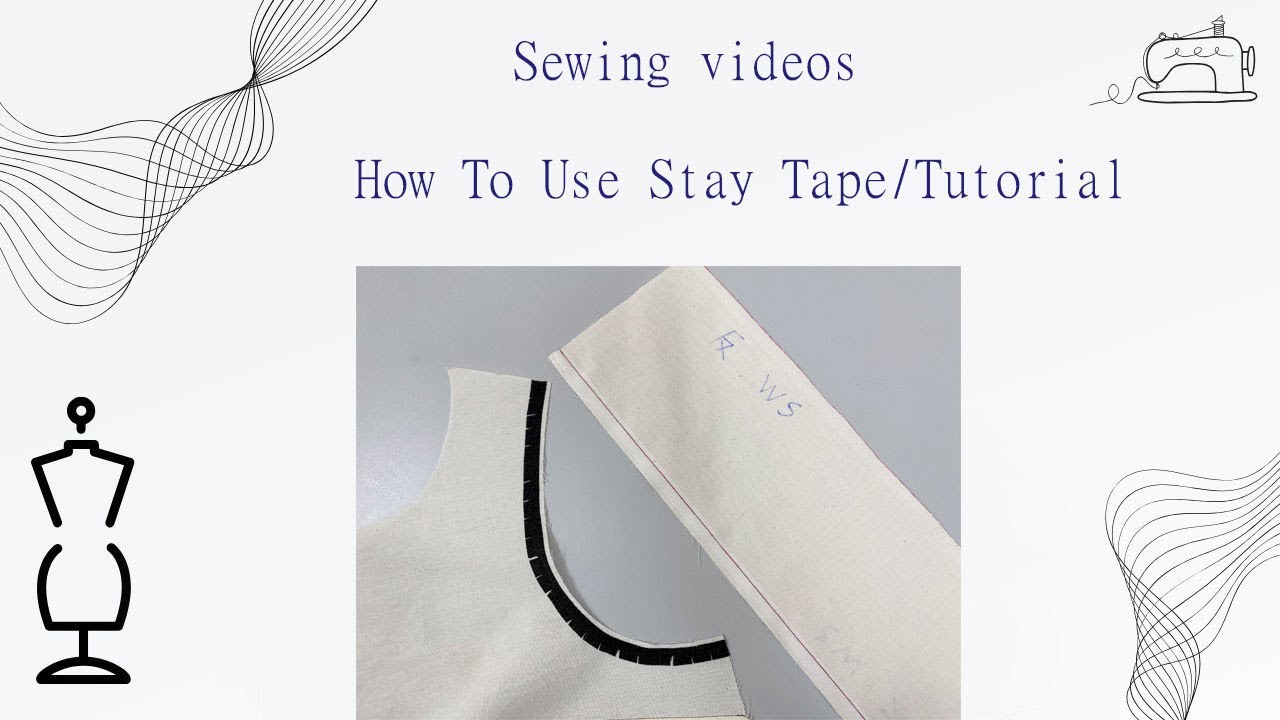 How To Use Stay Tape? #sewing #diy  #tutorial