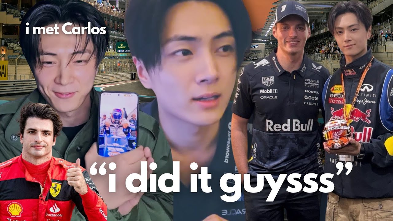 ENHYPEN JAY and  his F1 obsession for 10 minutes straight (a successful fanboy story)