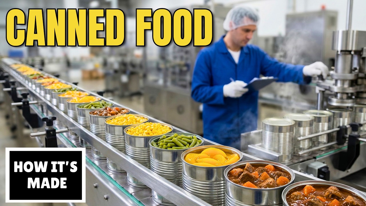 C&oacute;mo se elaboran los alimentos enlatados y por qu&eacute; se tard&oacute; 100 a&ntilde;os en hacerlo bien