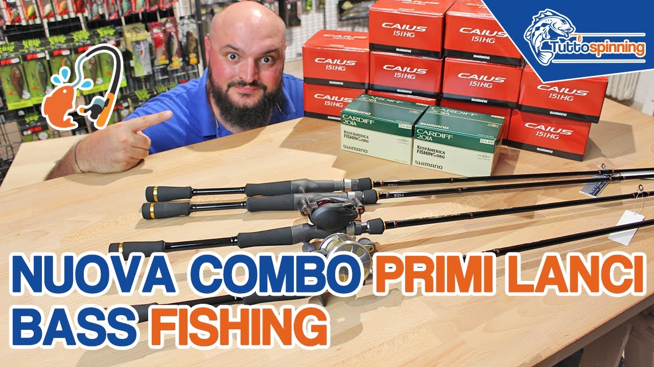 BASS FISHING 🎣 COMBO CASTING PRIMI LANCI