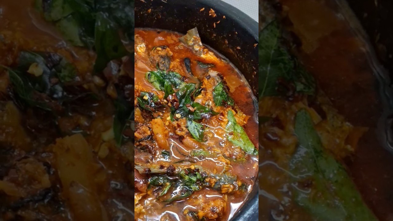 Alappuzha-Style Fish Curry with Kudampuli (Pot Tamarind) #shorts #shortsfeed