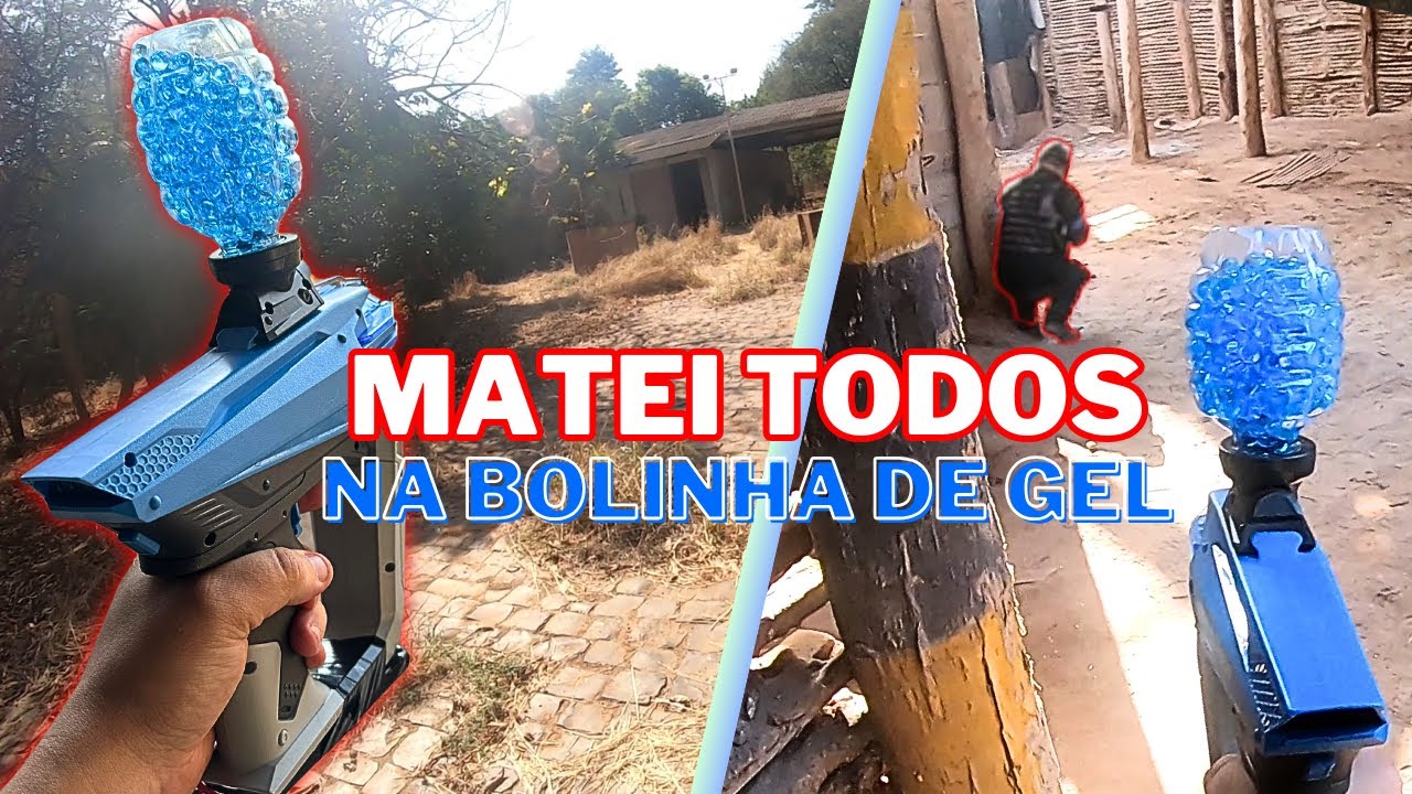 MATANDO GERAL NA BOLINHA DE GEL NO JOGO DE AIRSOFT 🔥 | SNIPER ZEH