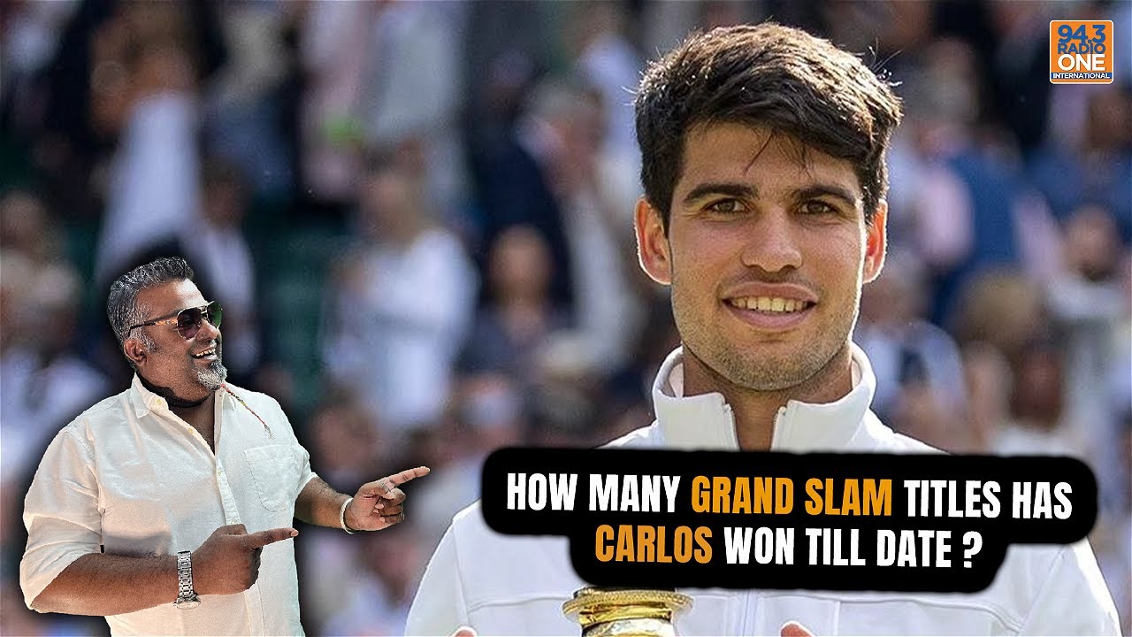 How Many Grand Slam Titles Has Carlos Won Till Date? | The Locker Room