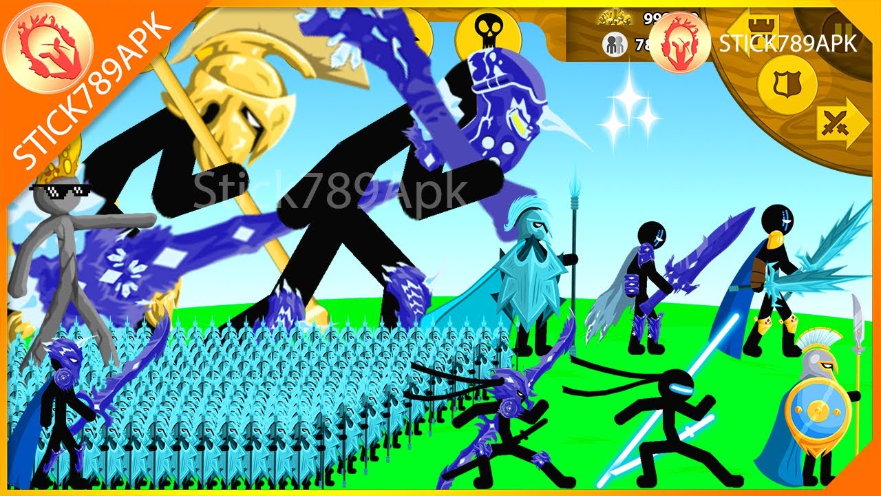 EPIC DUEL! ROYAL SPEAROS, GOLDEN GRIFFON, XIPHOS VS FINAL BOSS | Stick War Legacy Mod | Stick789Apk