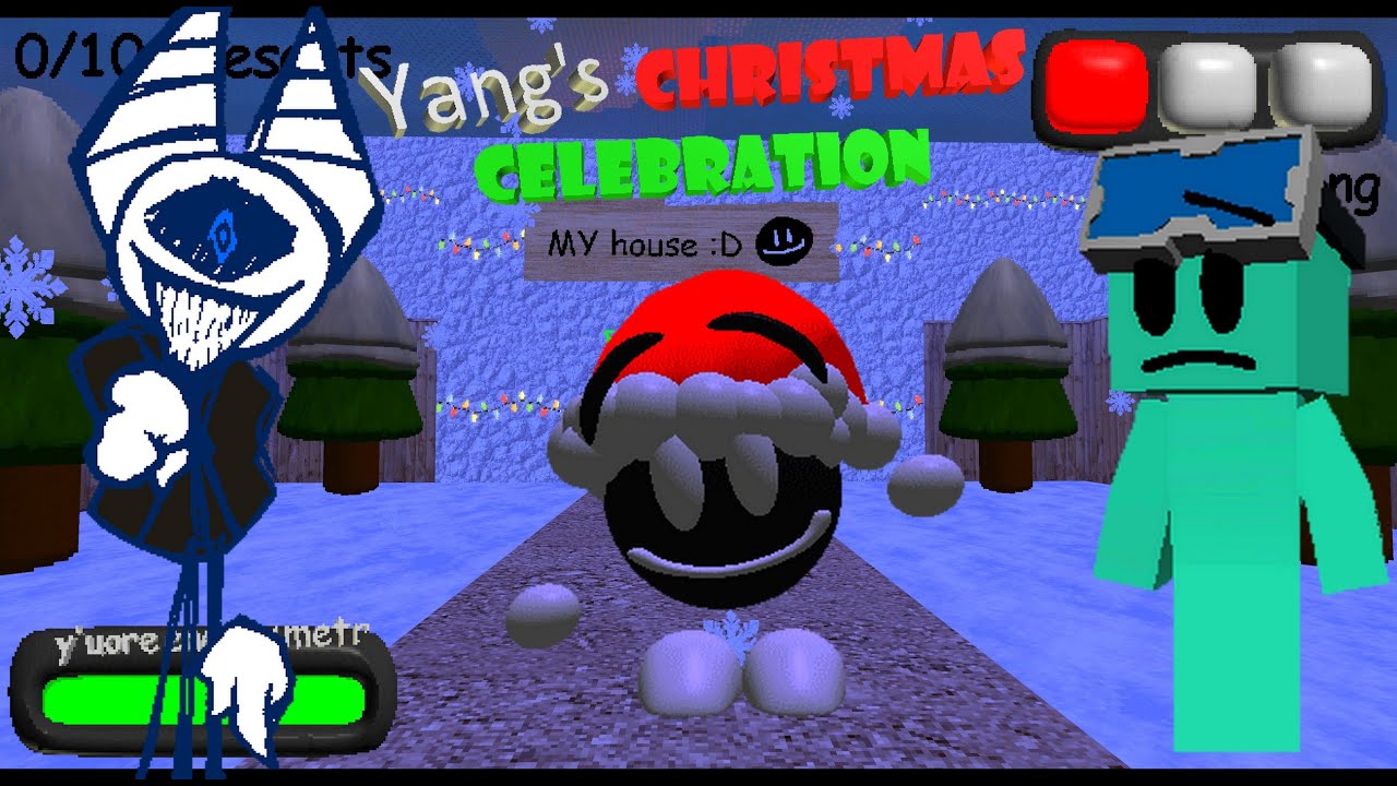 Yang's Christmas Celebration - Baldi's Basics Fangame