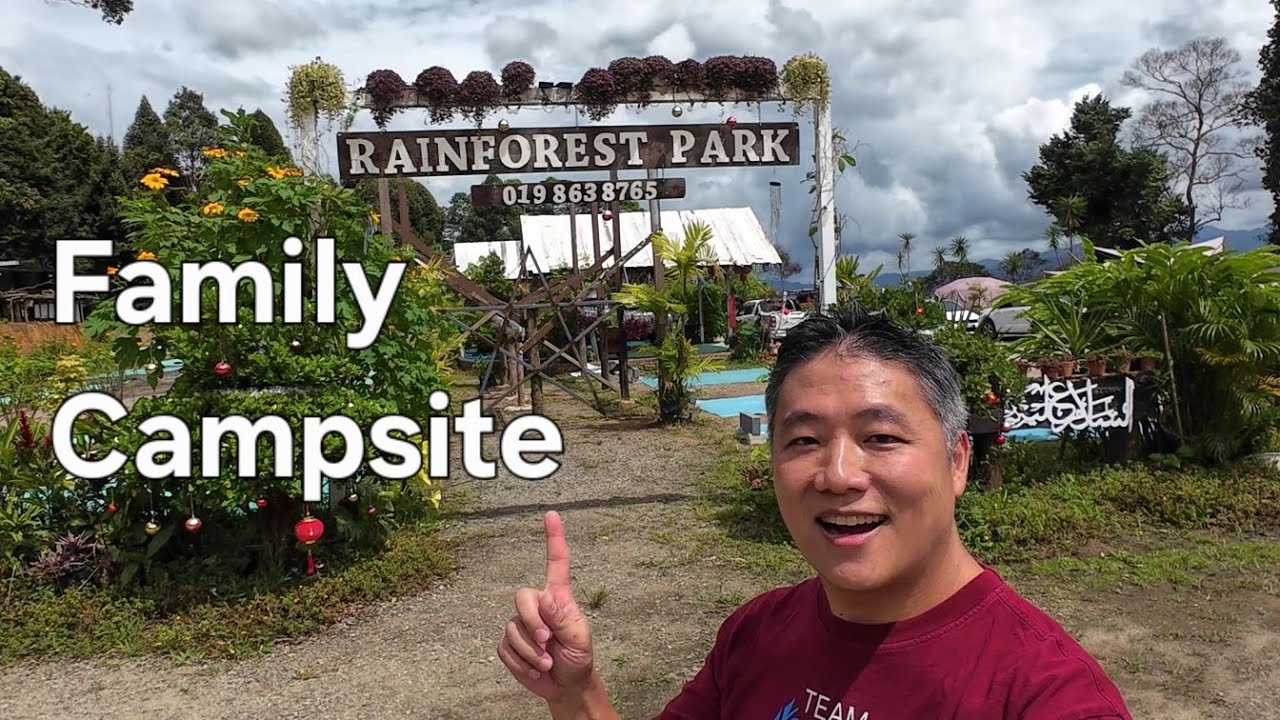 Truck Camping in a Family Campsite | Rainforest Park